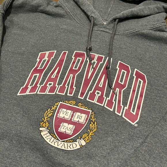 Vintage Harvard Hoodie - Picture 2 of 2